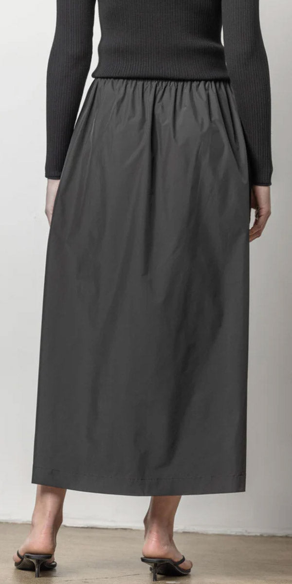 Lilla P Nylon Maxi Skirt