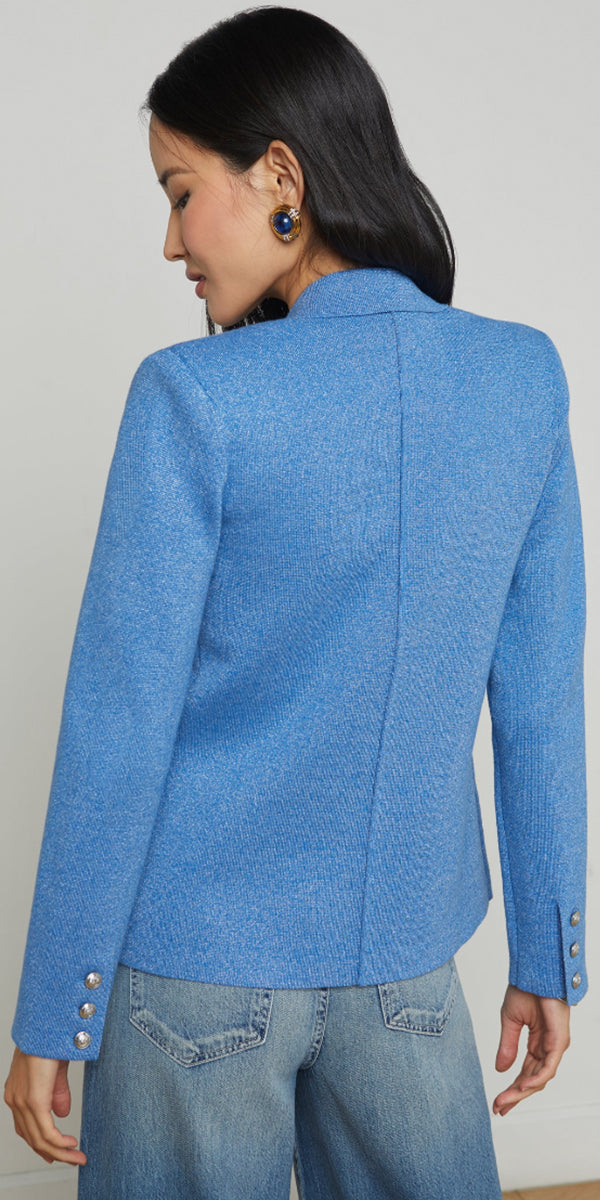 L'AGENCE Kenzie Knit Blazer