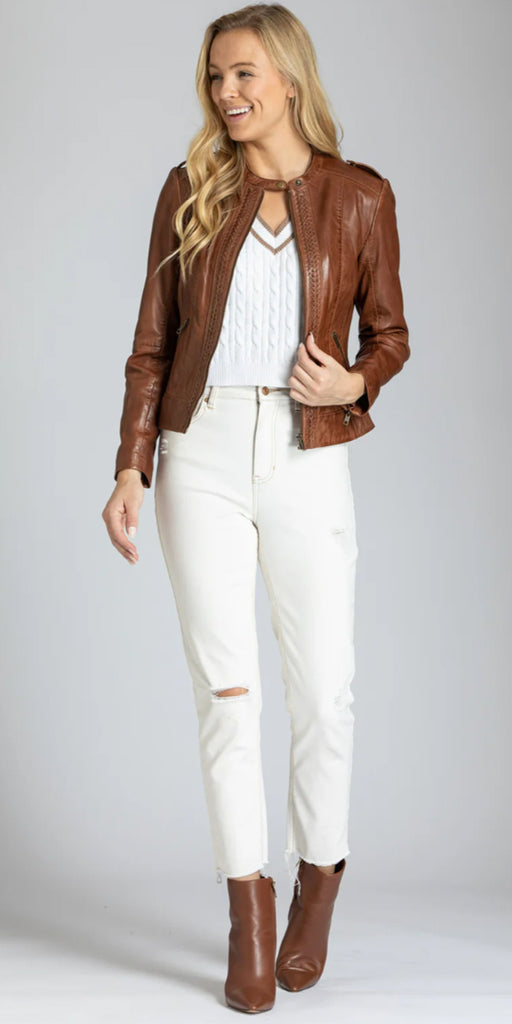 11 Uptown Braided Trim Jacket