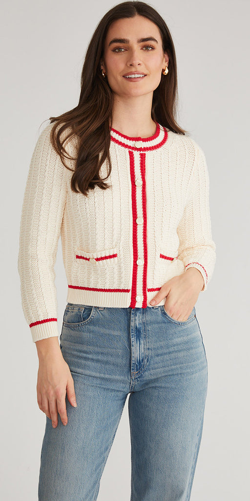 525 America Laurel Crew Cardigan