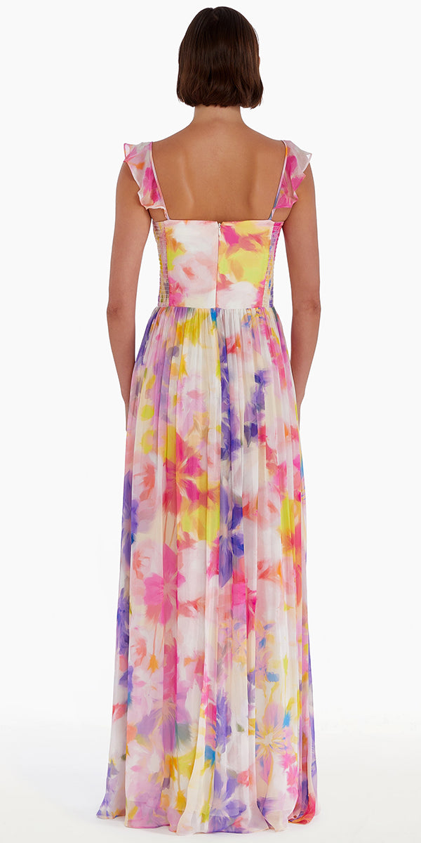 Amanda Uprichard Terrassa Maxi Dress