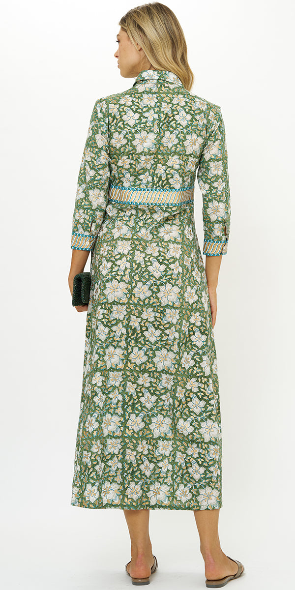 Oliphant Maxi Shirt Dress