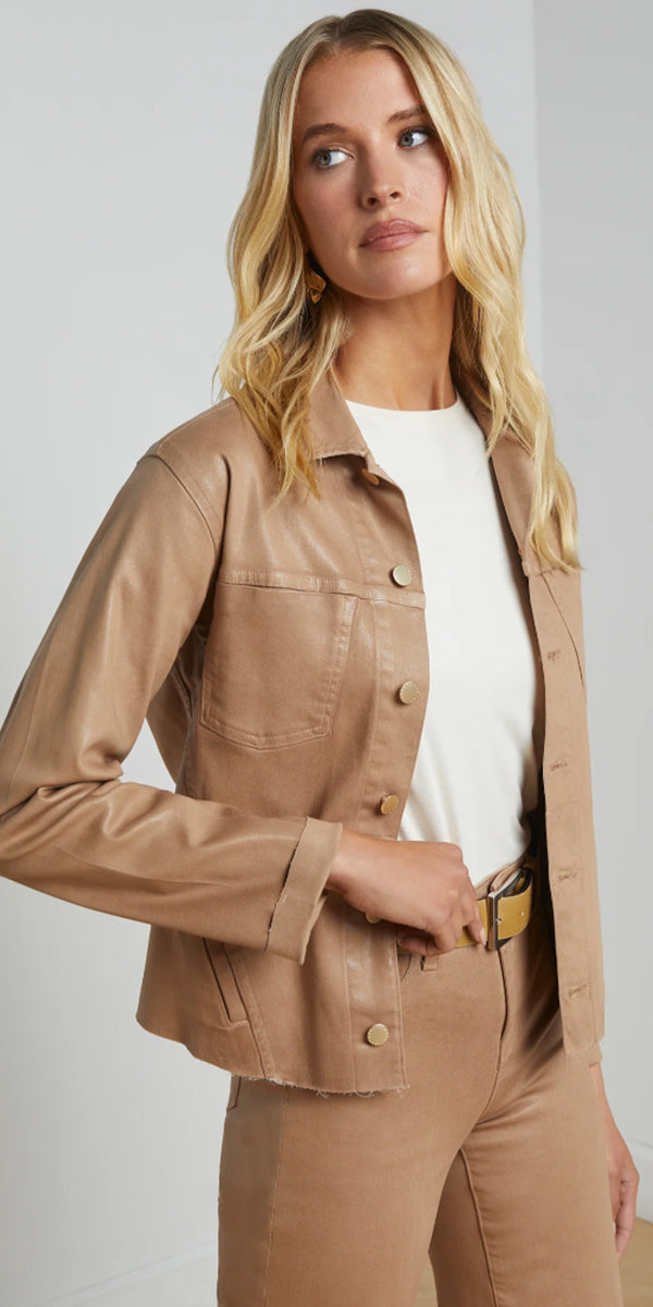 L'AGENCE Janelle Slim Raw Jacket