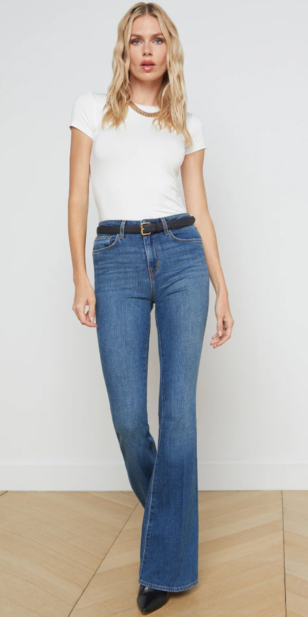 L'AGENCE Bell Flare Jeans