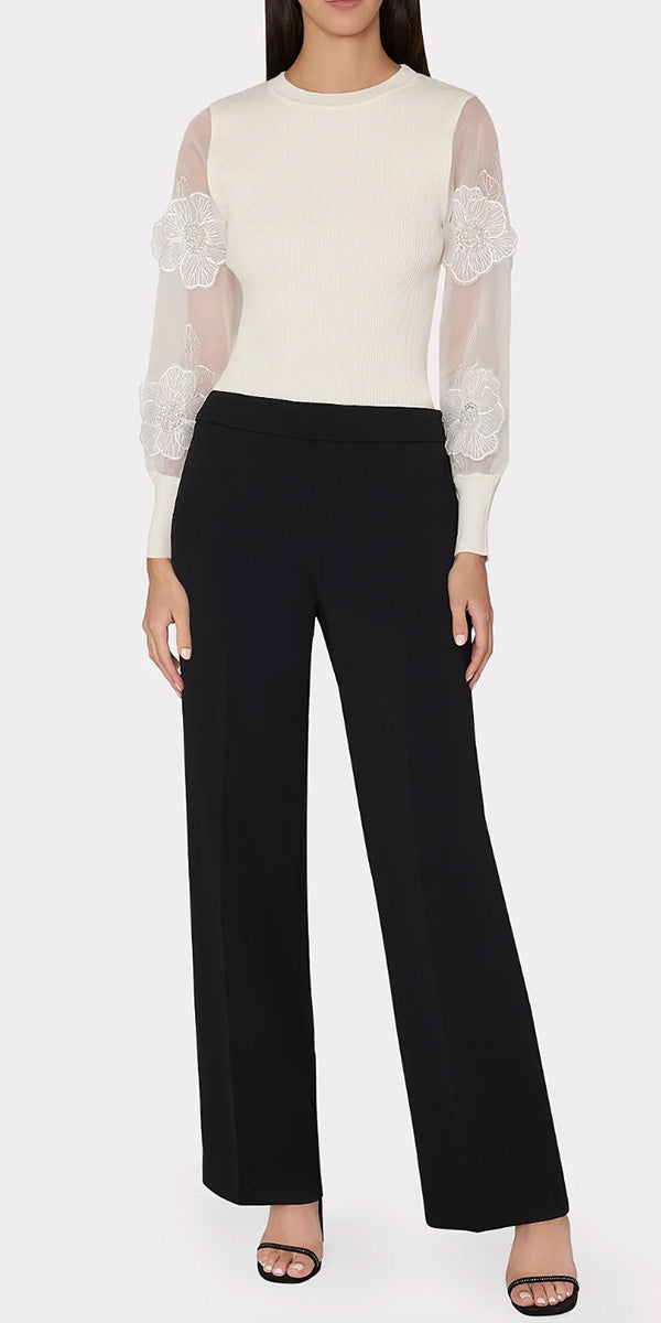 Milly Natia Crepe Pant