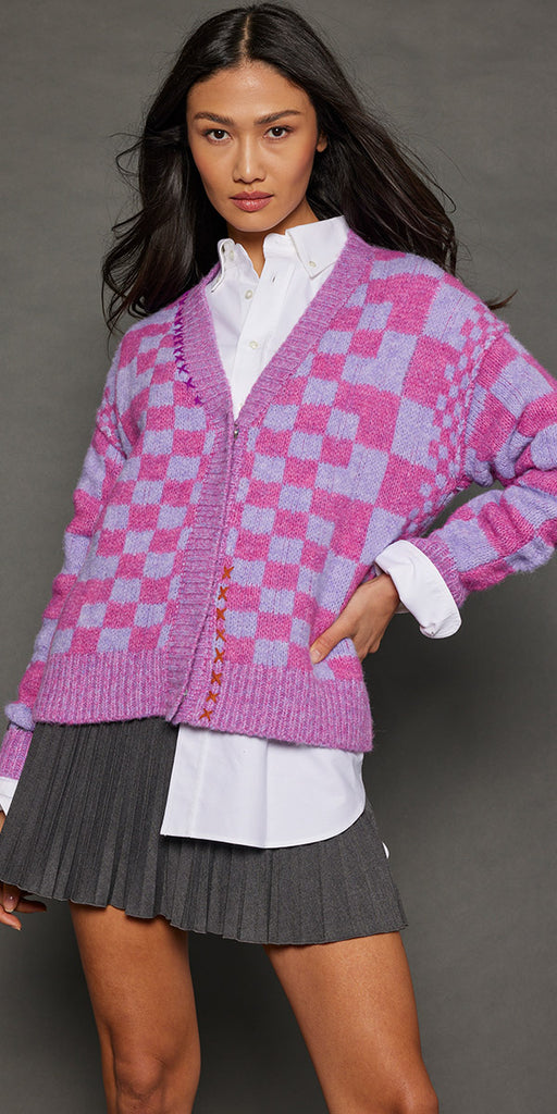 Lisa Todd Check Me Out Cardigan