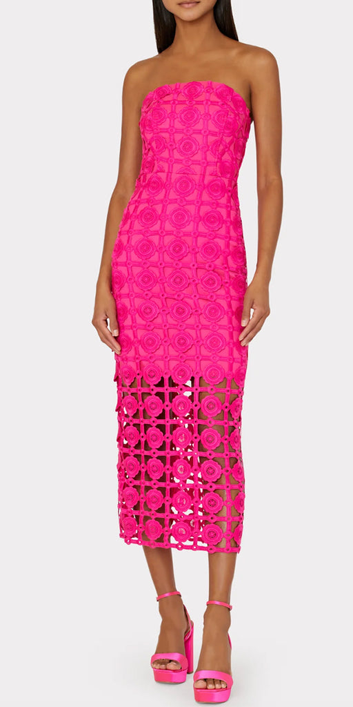 Milly Kait Tile Lace Dress