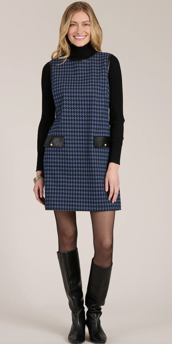 Tyler Boe Kirtly Houndstooth Knit Jumper