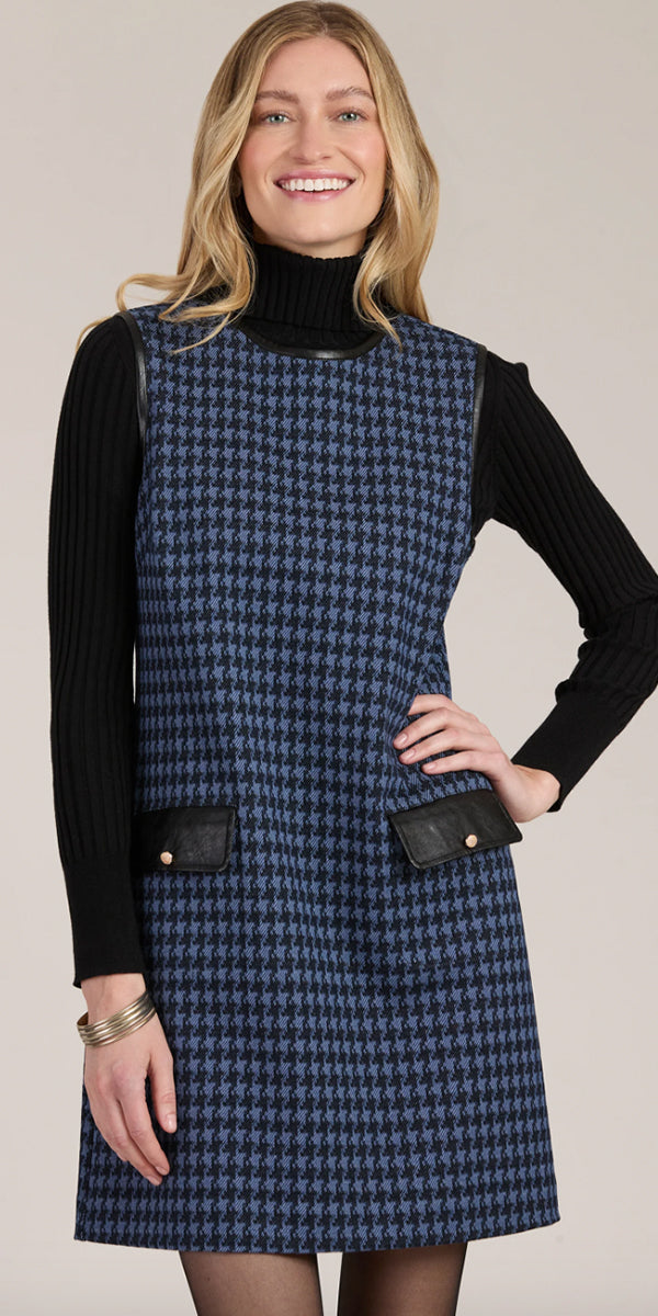 Tyler Boe Kirtly Houndstooth Knit Jumper