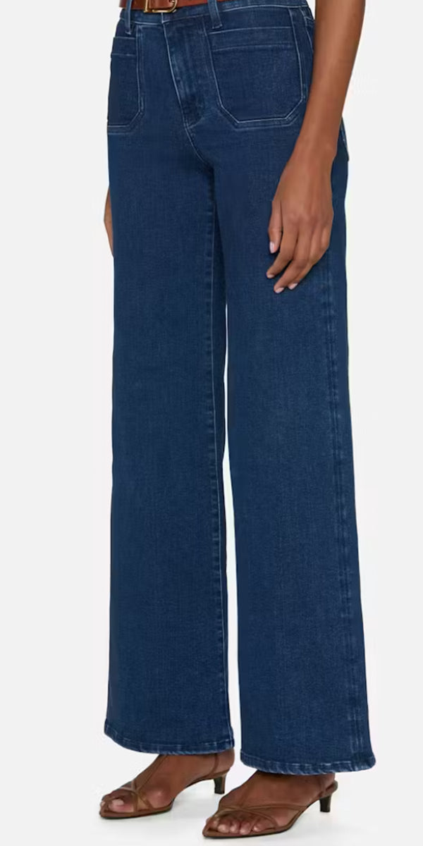 FRAME Le Slim Palazzo Modernist Pocket Pant