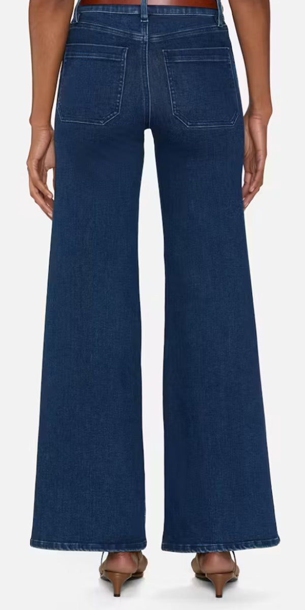 FRAME Le Slim Palazzo Modernist Pocket Pant