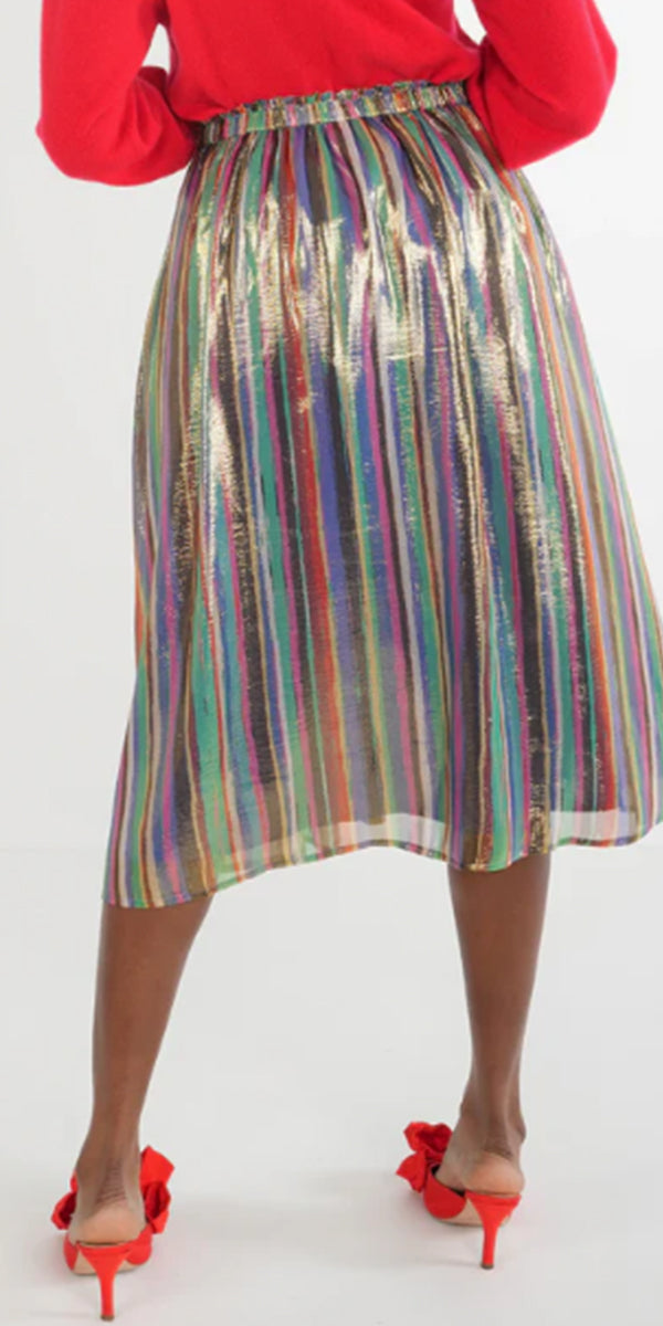 Emily McCarthy Pleated Midi Skirt