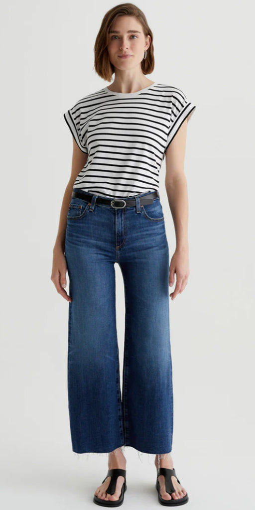 AG Jeans Saige Wide Leg Crop