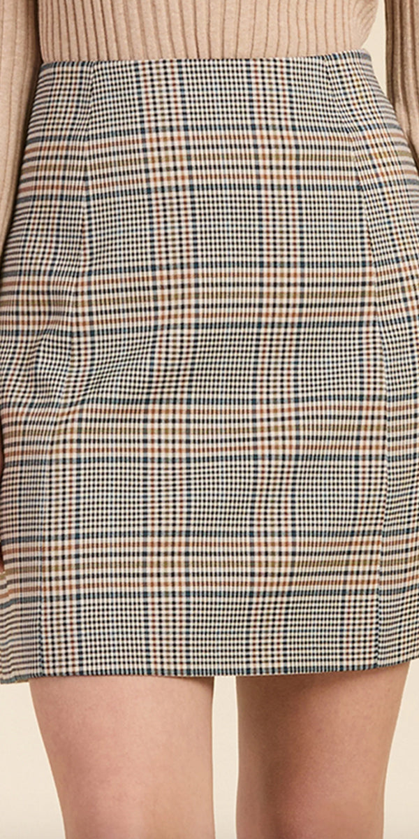 Tyler Boe Cindy Buckingham Plaid Skirt