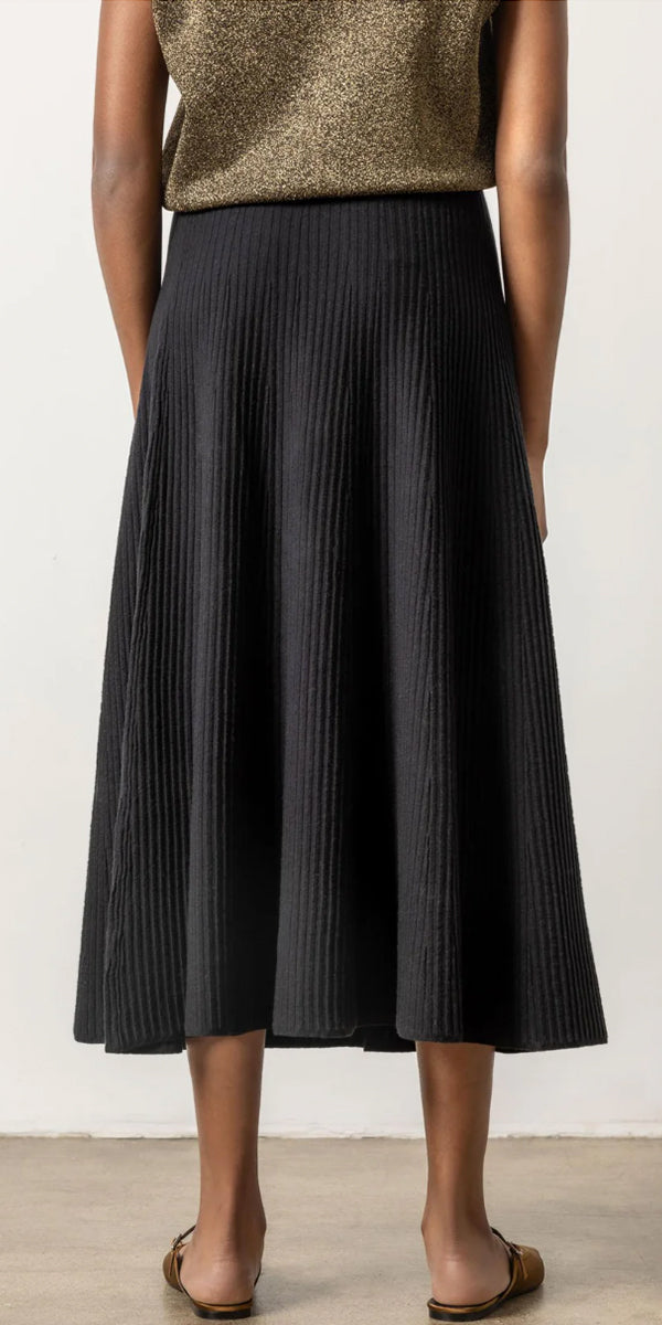 Lilla P Flared Sweater Skirt