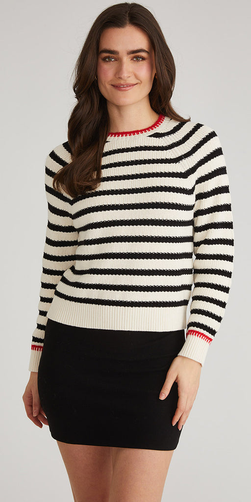 525 America Marina Stripe Pullover