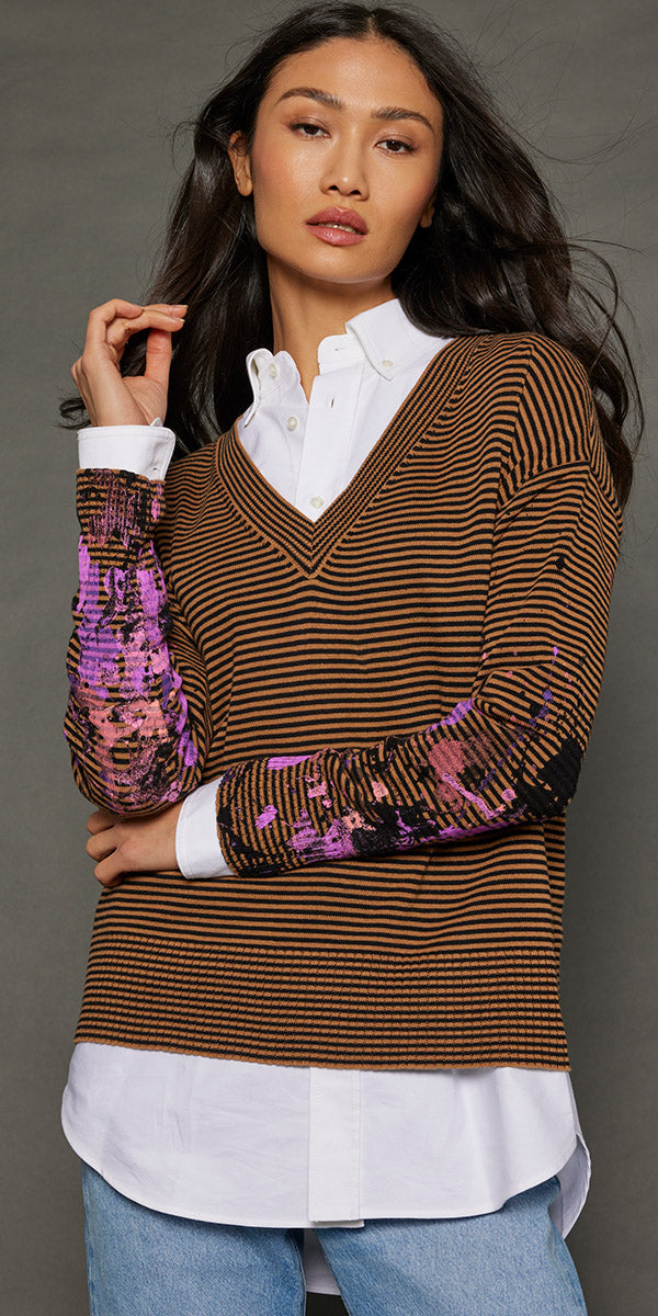 Lisa Todd Between the Lines Sweater