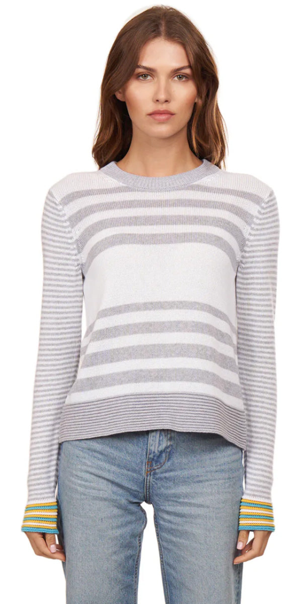 Autumn Cashmere Boxy Stripe Sweater