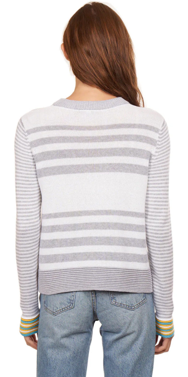 Autumn Cashmere Boxy Stripe Sweater