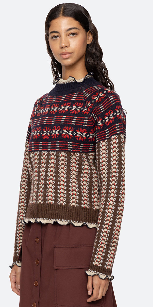 SEA NY Ayla Knit Sweater