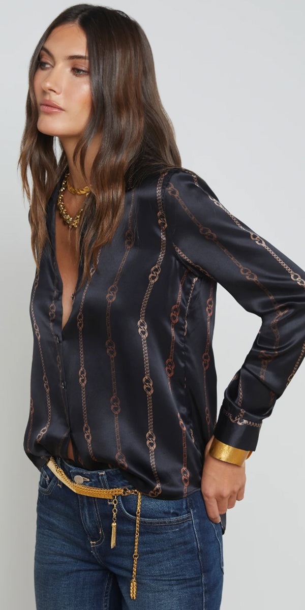 L'AGENCE Tyler Blouse