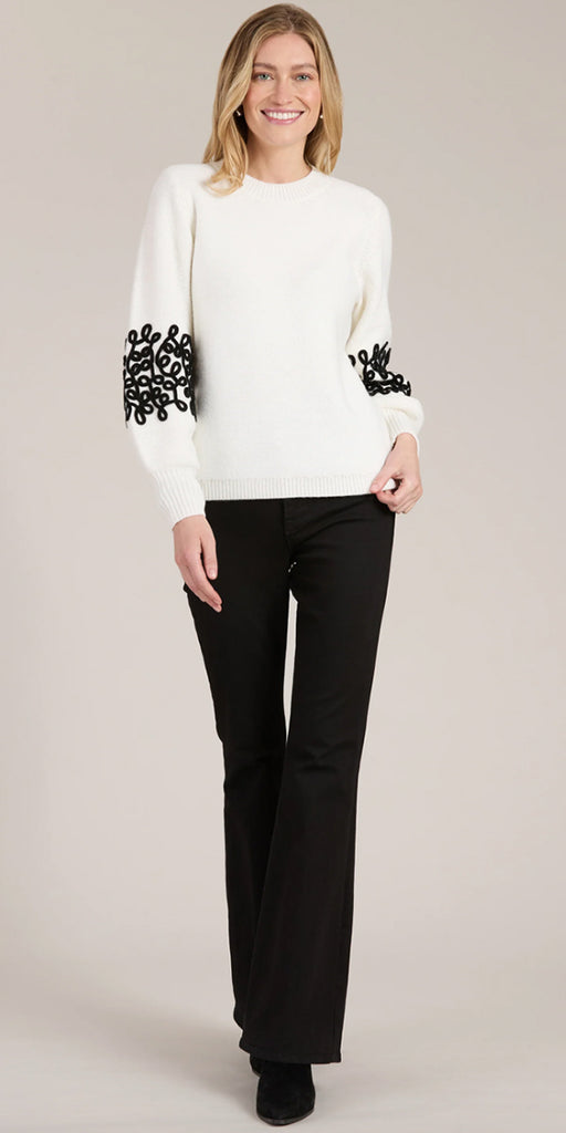 Tyler Boe Soutache Trim Sweater