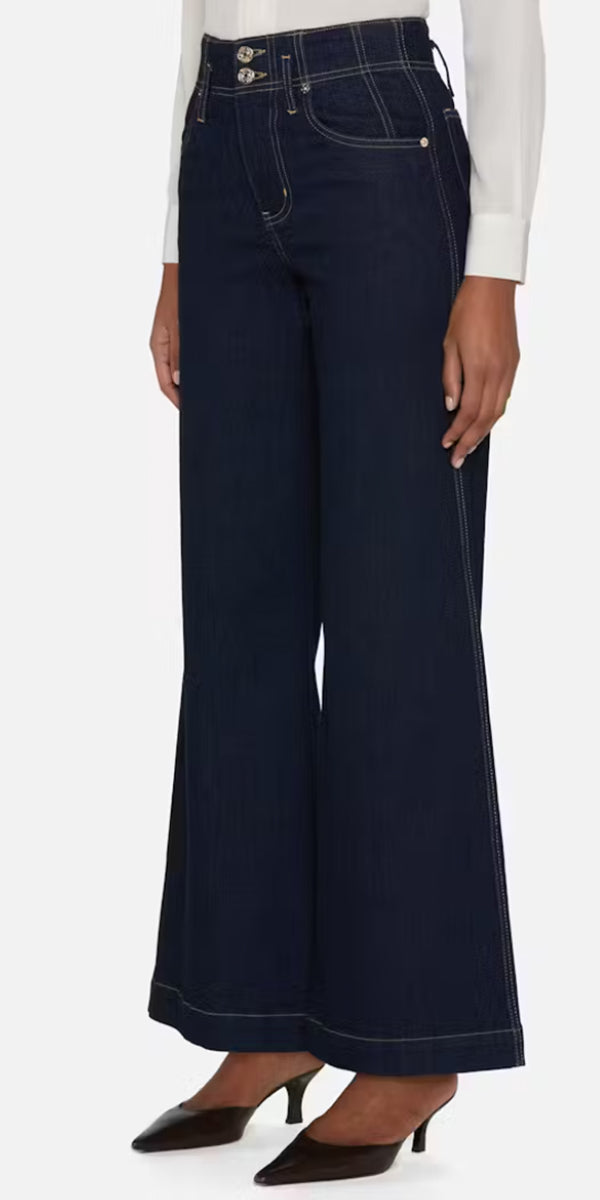 FRAME Seamed Wide Trouser