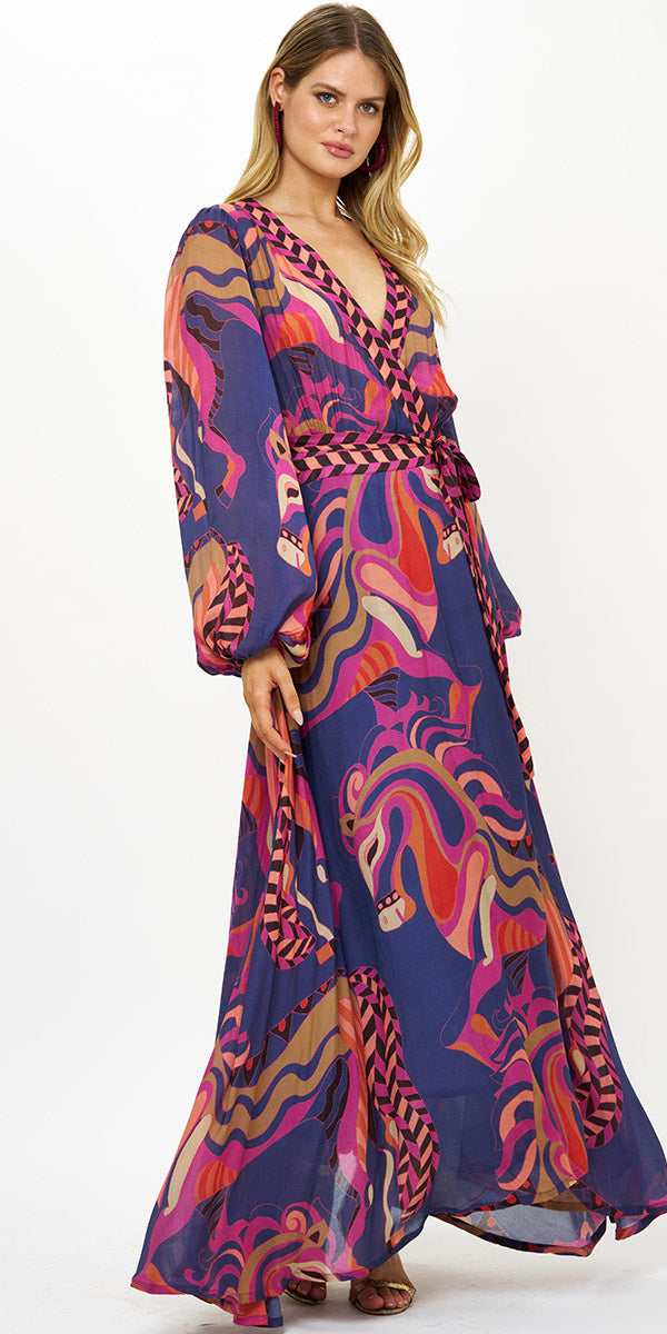 Oliphant Wrap Dress